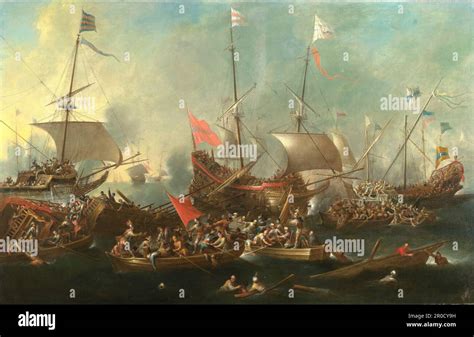 De Slag van Lepanto; Een Overwinning van de Heilige Liga tegen de Otomanen en een Verandering voor de Middellandse Zee